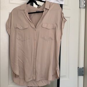 Oversized aerie button up